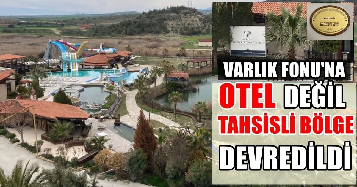 Şifre Haber ‘Tahsisli Alan’ Dedi, Onlar Oteli Devrettiler…