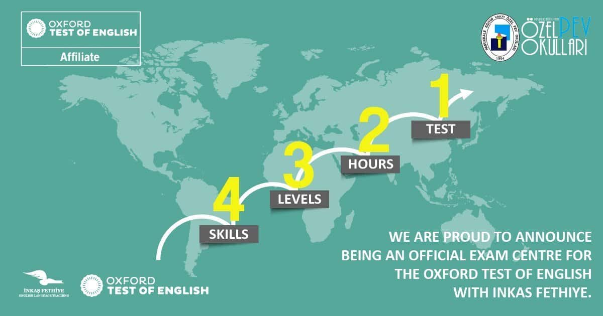 PEV’DEN, OXFORD TEST OF ENGLISH…