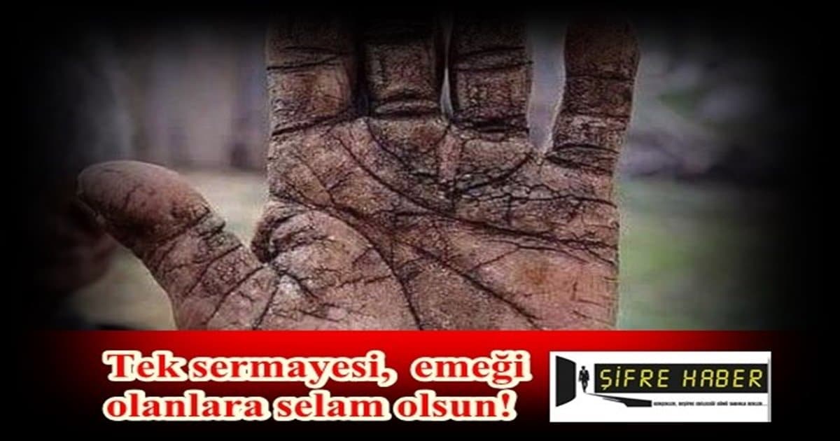 1 Mayıs İşçi Bayramımız Kutlu Olsun!