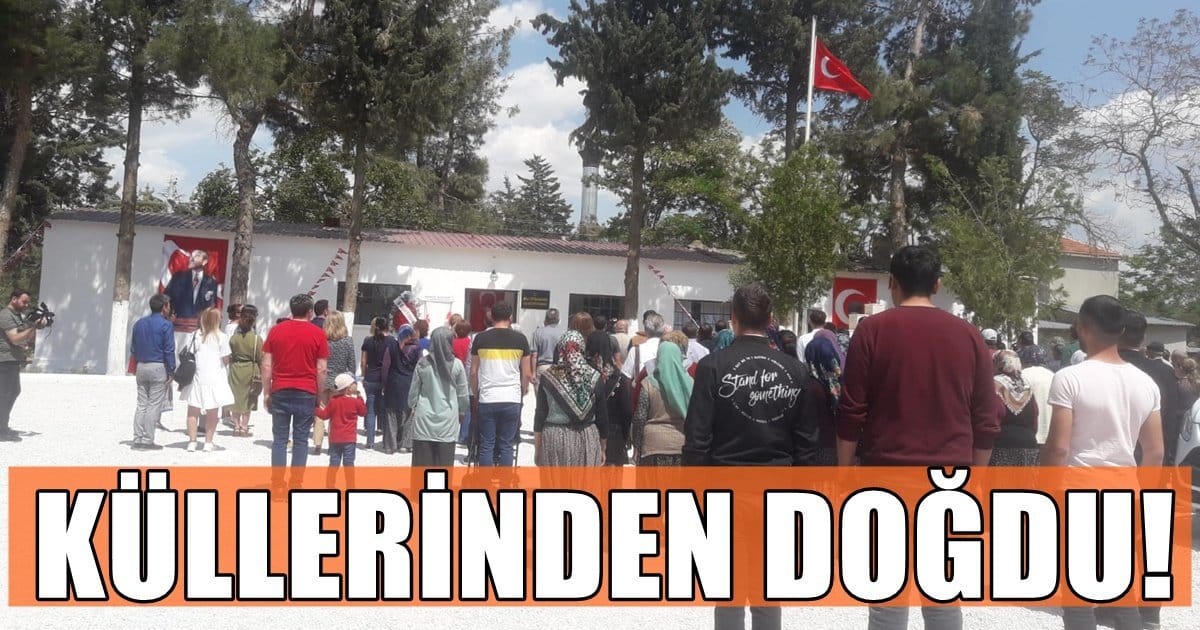Harabe Haline Gelen Sazköy İlkokulu, Güzel Bir Proje ile Hayat Buldu…