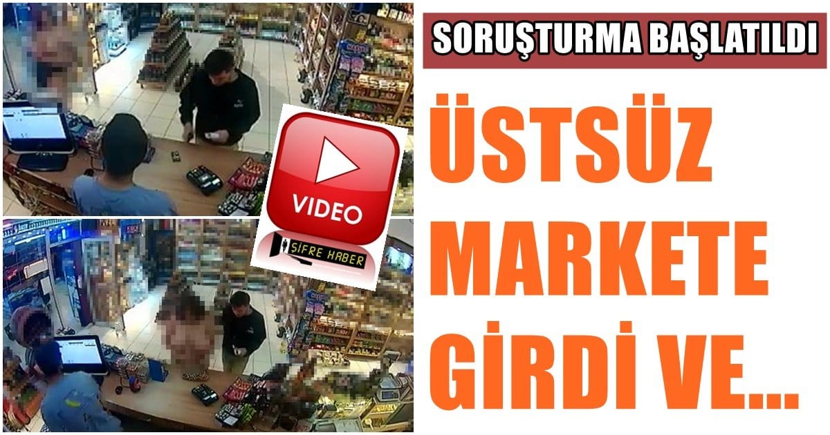 Her Şey Normalmiş Gibi Alışveriş Yaptı…