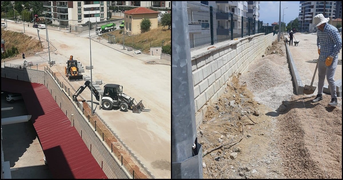 Denizli’de, Bir Tuhaf Kaldırım Hikayesi…