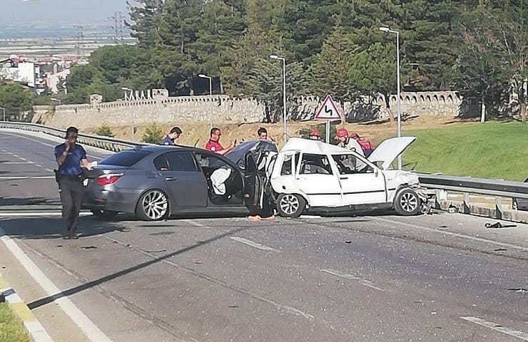 Tavas’ta Kaza: 1 Ölü 7 Yaralı…