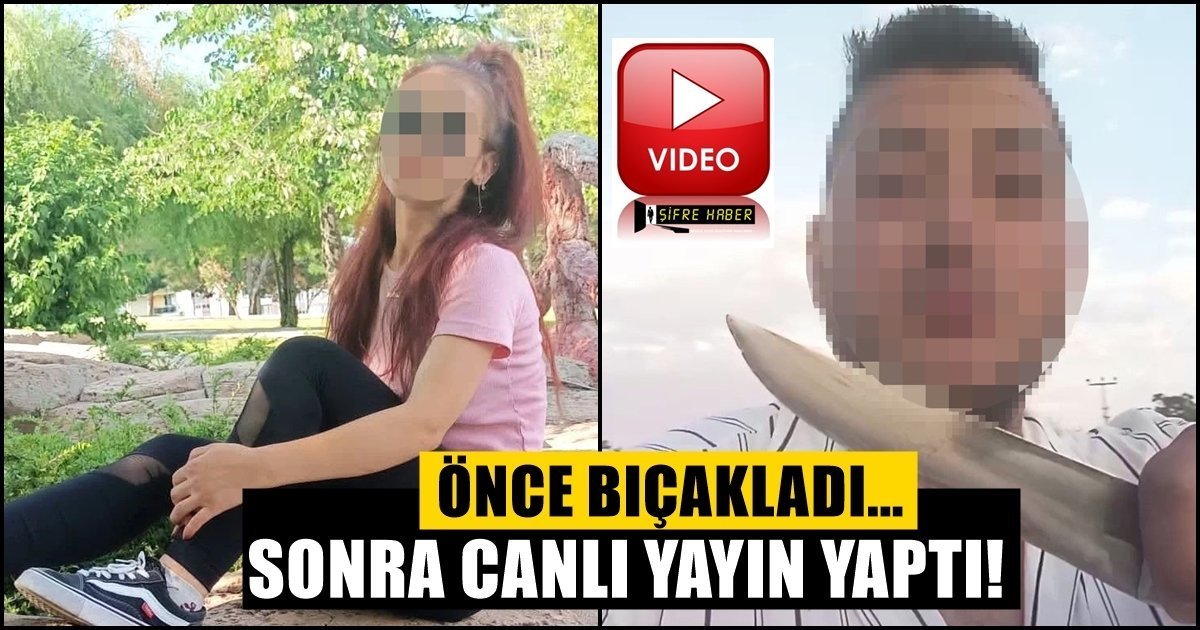Eşini Bıçakladı, Elinde Bıçakla Canlı Yayın Yaptı…