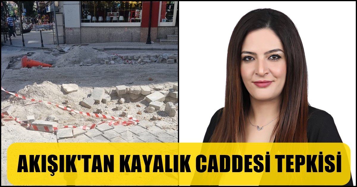 İYİ Parti İl Başkanı Akışık: Kayalık Caddesi Trajedisi…