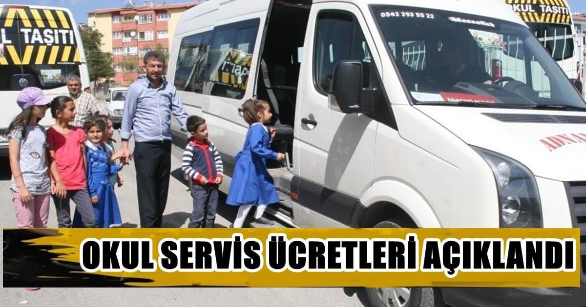 İşte Denizli’de Zamlı Okul Servis Ücretleri…
