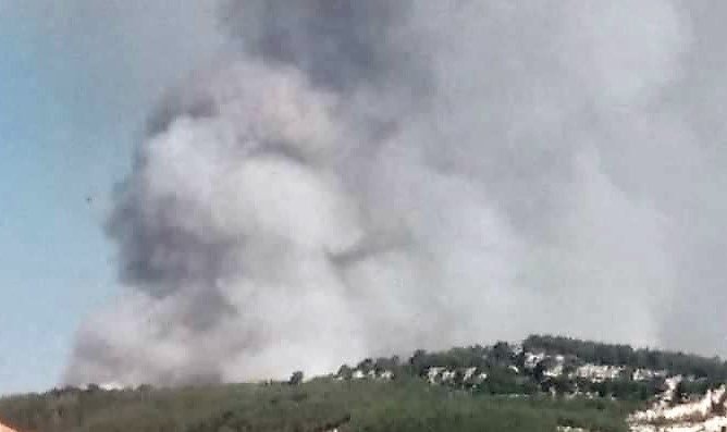 Denizli- Muğla İl Sınırında Orman Yangını Çıktı…