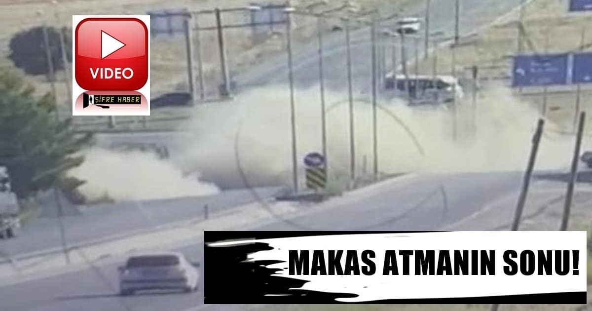 Tam Gaz Makas Attı, Ortalığı Savaş Alanına Çevirdi…