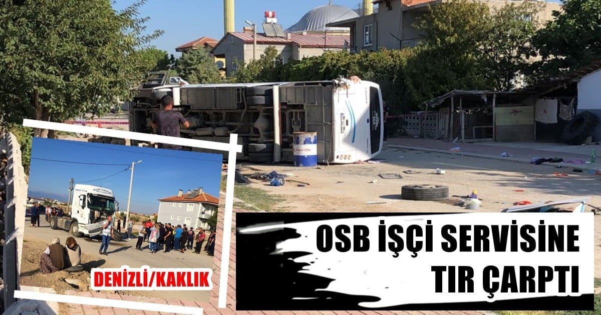 Denizli’de Kaza: 2’si Ağır, 17 Yaralı…