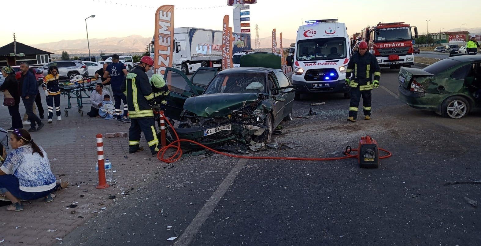 Serinhisar’da Korkunç Kaza: 1 Bebek Öldü, 9 Yaralı…