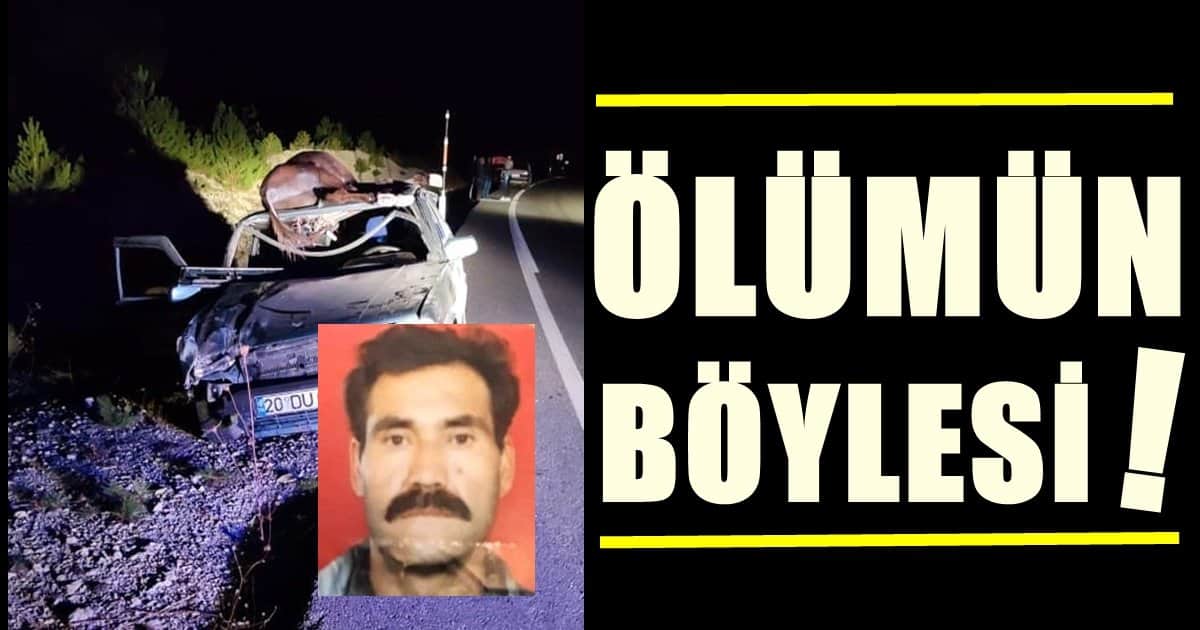 Çarpmanın Etkisiyle, Aracın Tavanına Düştü Ve…