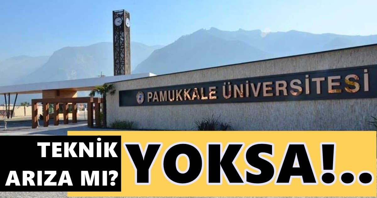 PAÜ’DE ‘Yabancı Öğrenci’ Kayıt Skandalı İddiası…