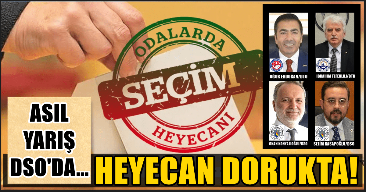 Denizli, 4 Gün İçinde 3 Büyük Oda Seçimine Sahne Olacak…