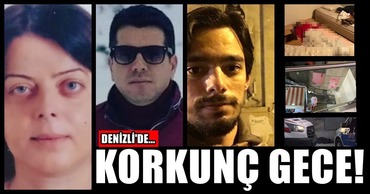 Denizli’de Bir Gece İçinde 3 Olay 3 Ölüm…