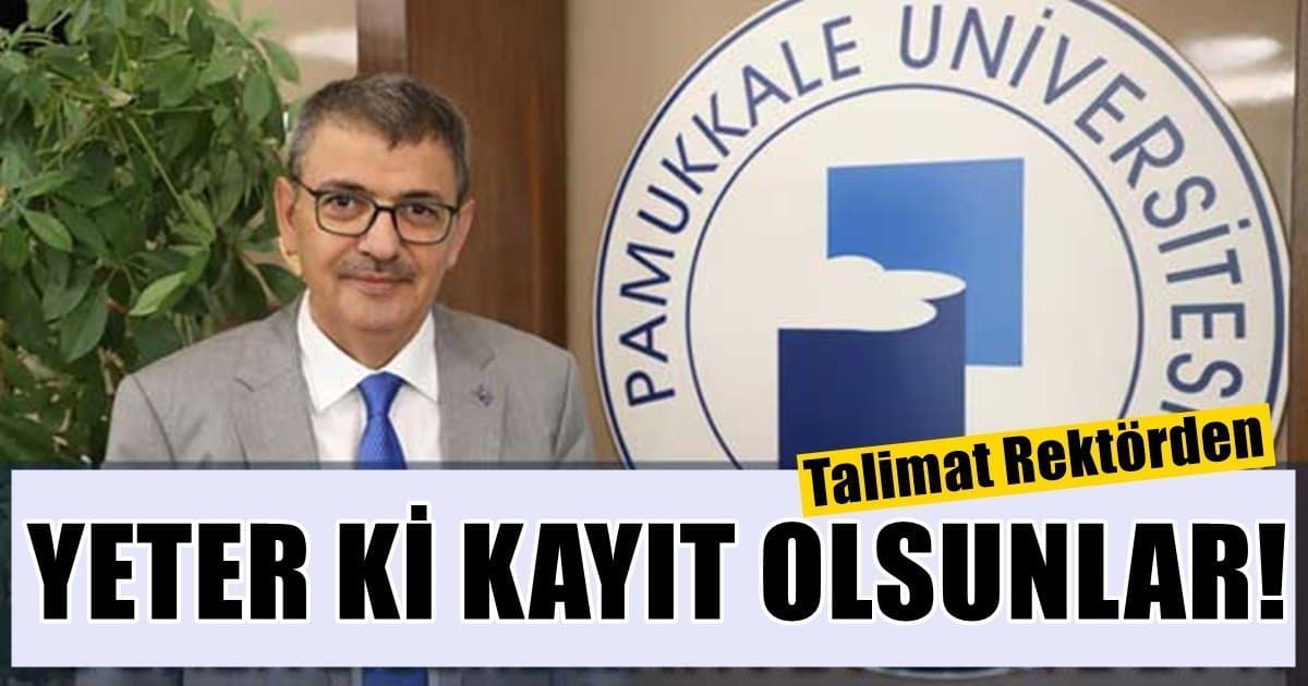 PAÜ Rektöründen ‘Resmi İmzalı’ Kahve Promosyonu…