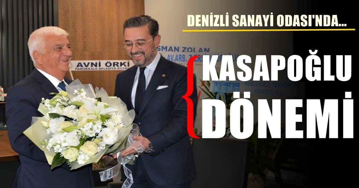 Kasapoğlu Görevi Devraldı…