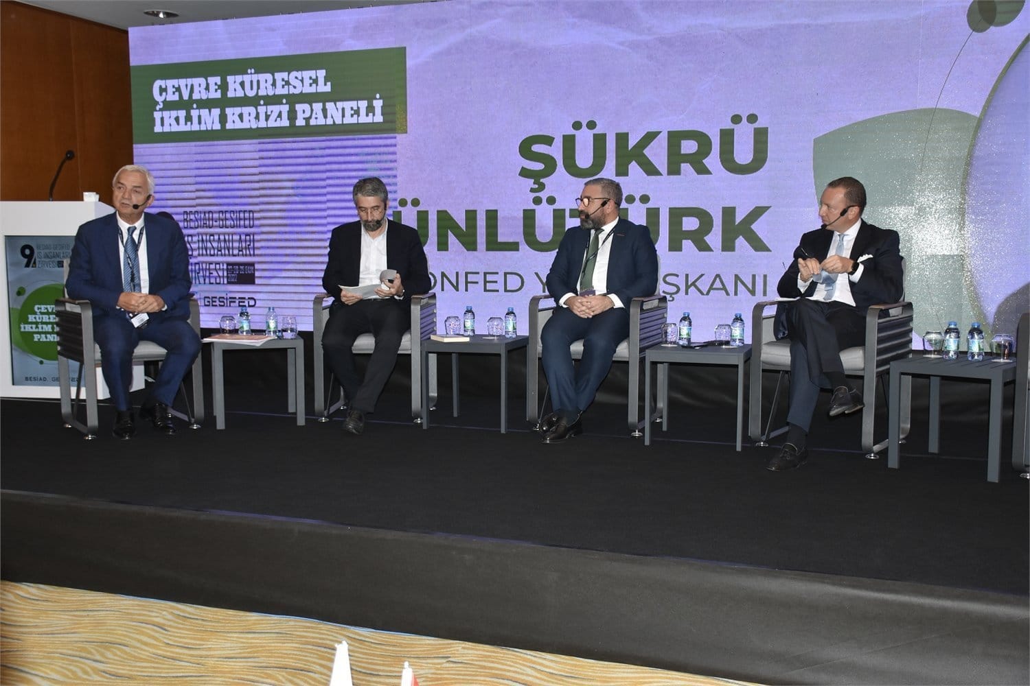 GESİFED – BESİAD Zirvesi’nde, Çevre Küresel İklim Krizi Paneli Gerçekleştirildi…