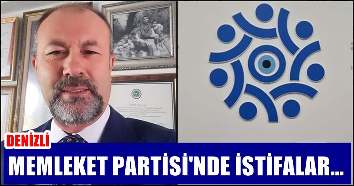 Memleket Partisi Pamukkale İlçe Yönetimi İstifa Etti…