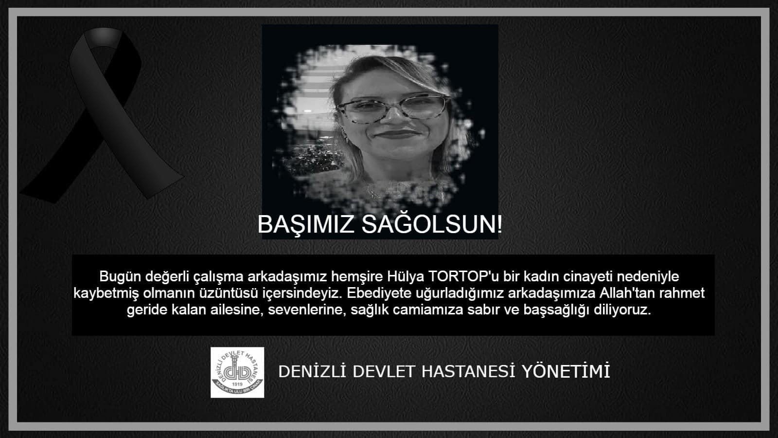 Kocası Tarafından Öldürülen Hülya Hemşireye Son Veda…