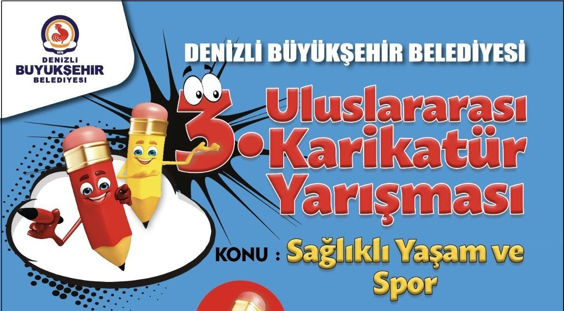 Büyükşehir’den 3. Uluslararası Karikatür Yarışması Müracaatlar Başladı…