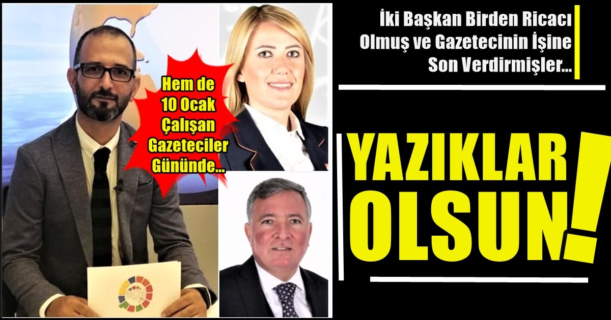 Gazeteciler Uysal ve Öztürk: Çok Ayıp, Çok Utanç Verici…