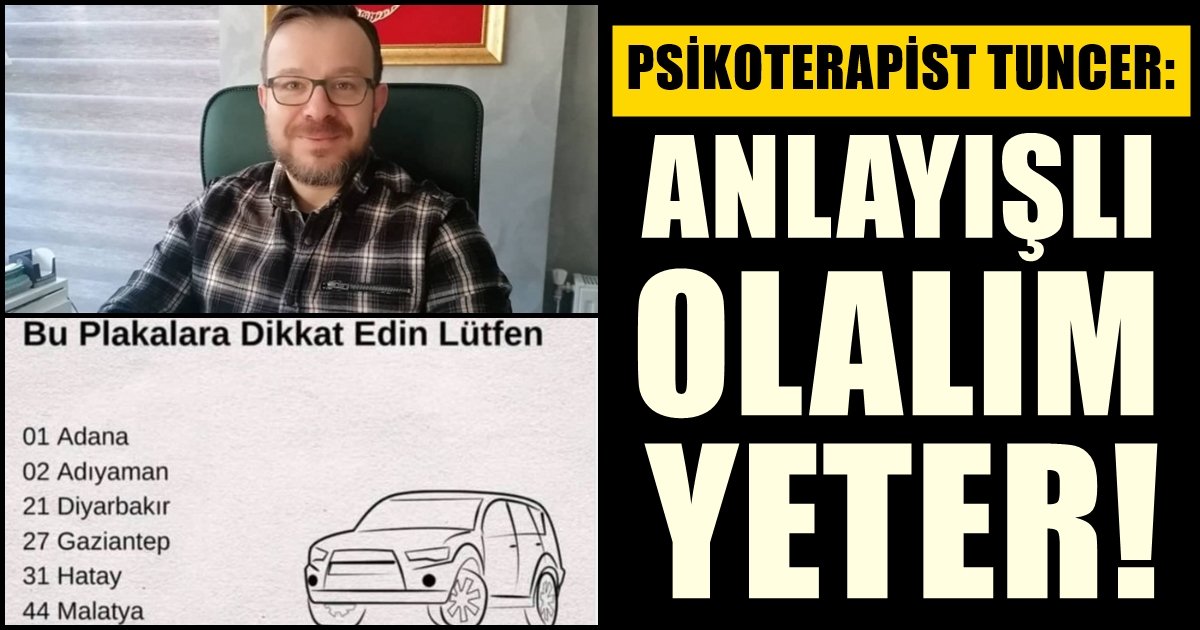 Psikoterapist Kemal Tuncer: Bazen Sarılmak, Elini Tutmak Bile Yeterlidir…