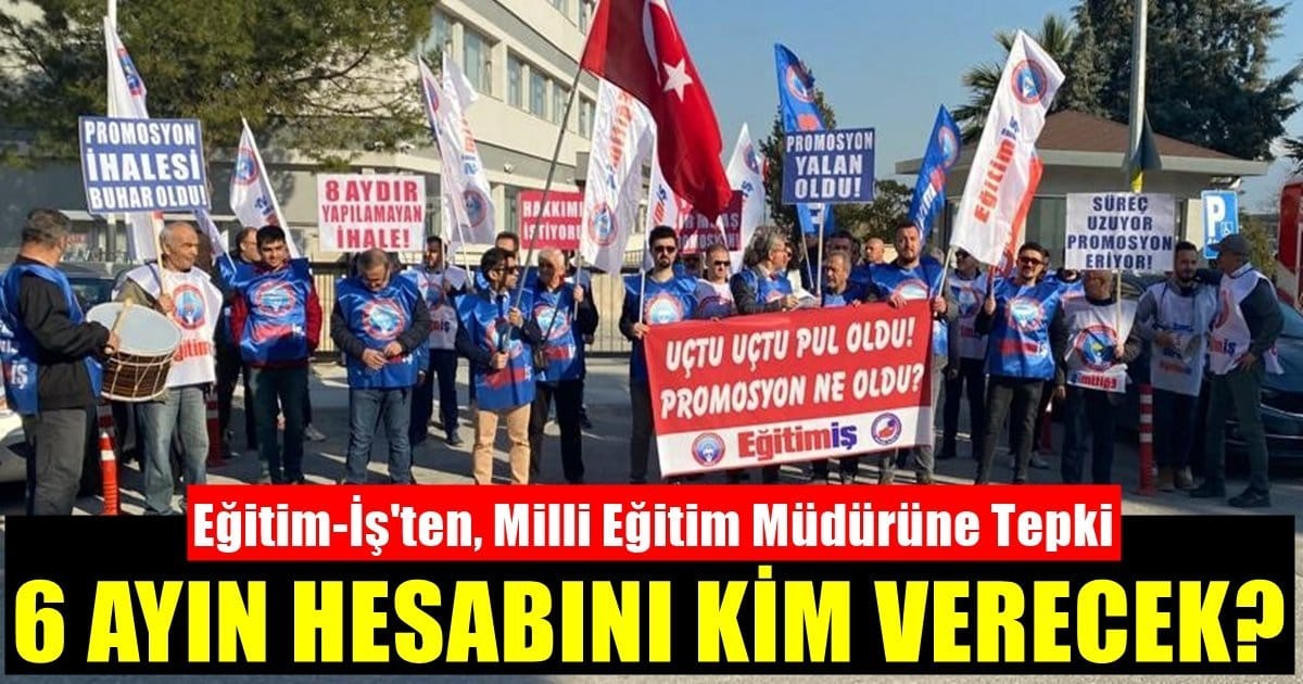 Eğitim-İş Denizli Şubesi’nden Promosyon Eylemi…