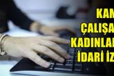 kadin calisan