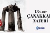 DENİB 18 MART ÇANAKKALE ZAFERİ KUTLAMASI