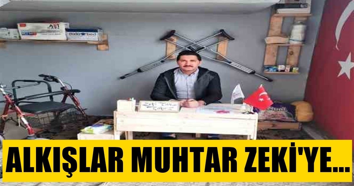 Denizlili Bu Muhtarı, Tüm Muhtarlar Örnek Almalı…