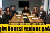 Mimarlar Odası Denizli Şubesi’nden Hem Uyarı Hem Talep…