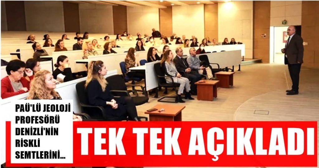 Prof. Dr. Aydın: Bölgemiz Büyük Deprem Potansiyeline Sahip...