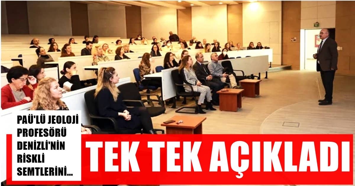 Prof. Dr. Aydın:  Bölgemiz Büyük Deprem Potansiyeline Sahip…