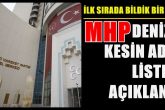 Milletvekili Kesin Aday Listesini Açıklayan MHP’de, Liste Başına Eski İl Başkanı Oturdu…