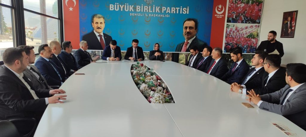 Büyük Birlik Partisi Denizli İl Başkanlığı da Aday Adaylarını Tanıttı...