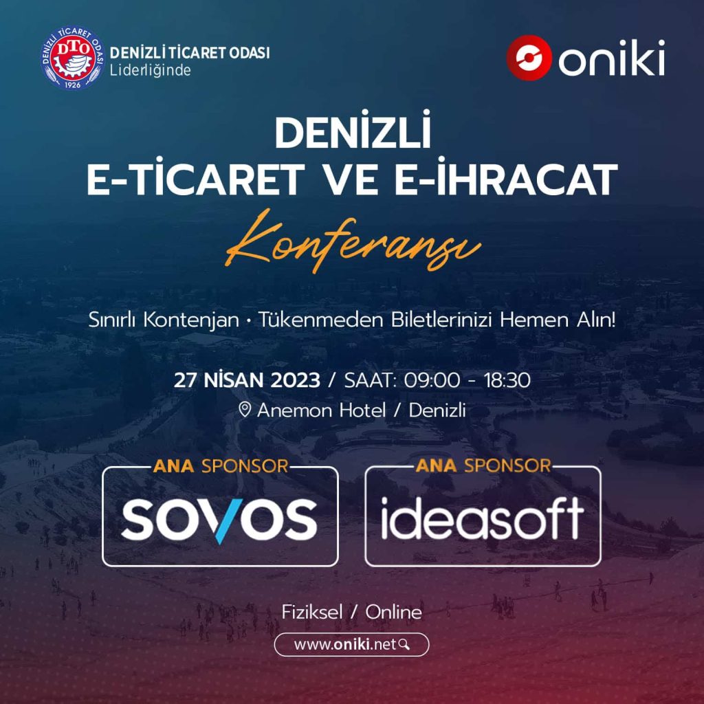 Denizli Ticaret Odası Liderliğinde E-Ticaret Konferansı...