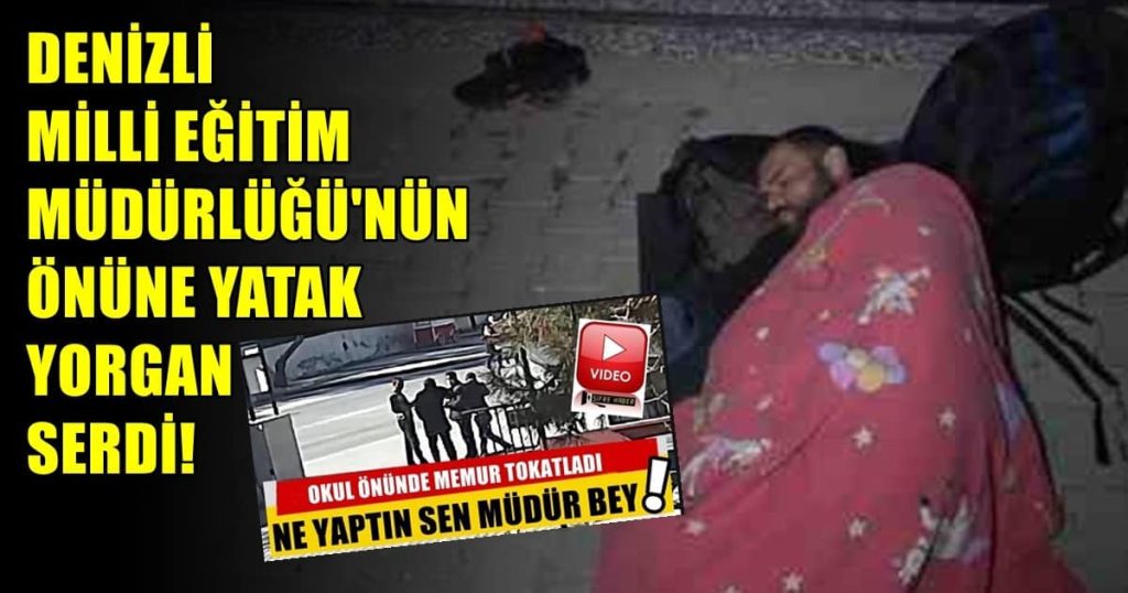 Tokat Yedi, Sürüldü Şimdi de Lojmansız Kaldı...