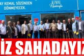 CHP’nin Ağır Topları Kol Kola girerek “Biz Sahadayız” Mesajı Verdi.