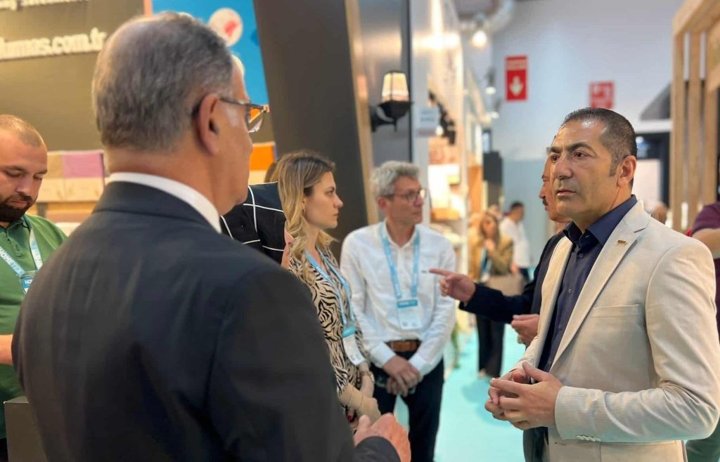 DTO Başkanı Erdoğan, Denizlili firmaları Hometex Fuarında yalnız bırakmadı