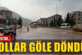 Denizli'de, Beklenen Yağmur Sele Dönüştü...