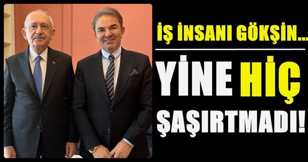 Gökşin: Demokrasi, Hak ve Adalet İçin Oyum Kılıçdaroğlu’na…