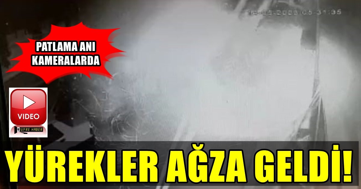 Denizli’de Meydana Gelen Patlamada, Mahalleli Ayağa Kalktı, 1 Kişi Yaralandı…