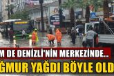 Huzurlarınızda, Denizli'nin 100 Yıllık Alt Yapı Yatırımının Sonucu...