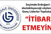 Üniversite Gençlik Topluluklarını Siyasete Alet Etme Girişimi Ters Tepti...