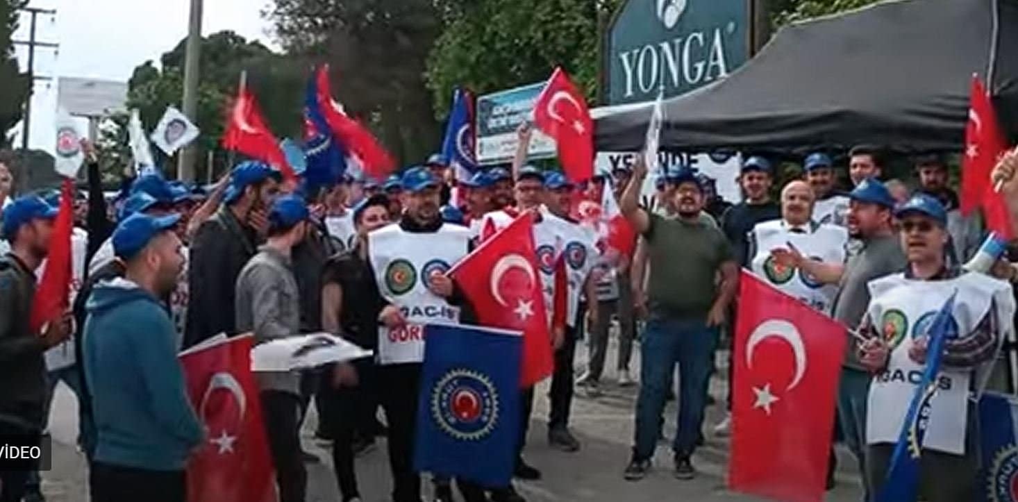Denizli Yonga Mobilya Fabrikası’nda, İşçiler Greve Gitti…