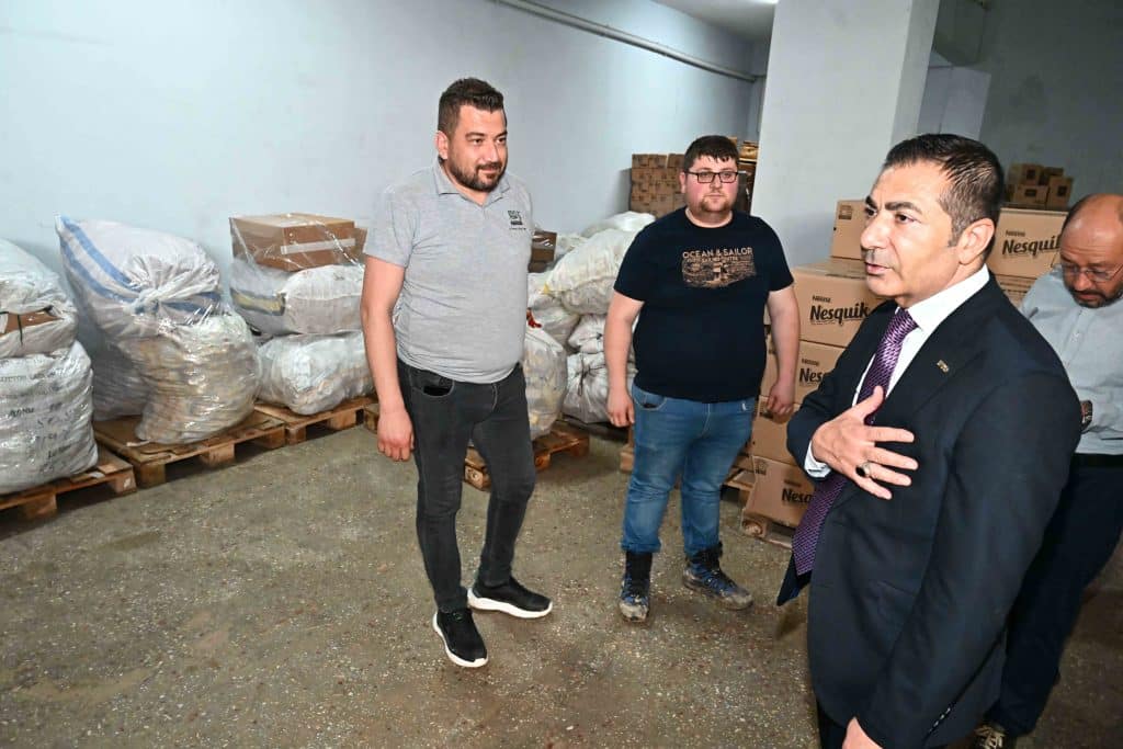 DTO Başkanı Erdoğan, Sel Mağduru Üyelerini Yalnız Bırakmadı...