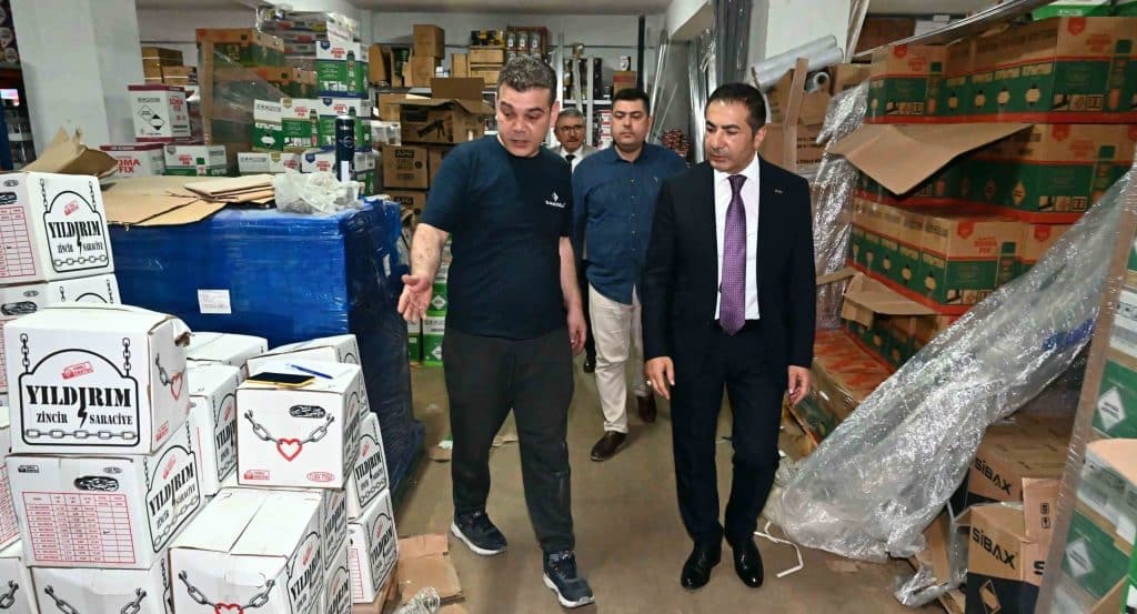 DTO Başkanı Erdoğan, Sel Mağduru Üyelerini Yalnız Bırakmadı...