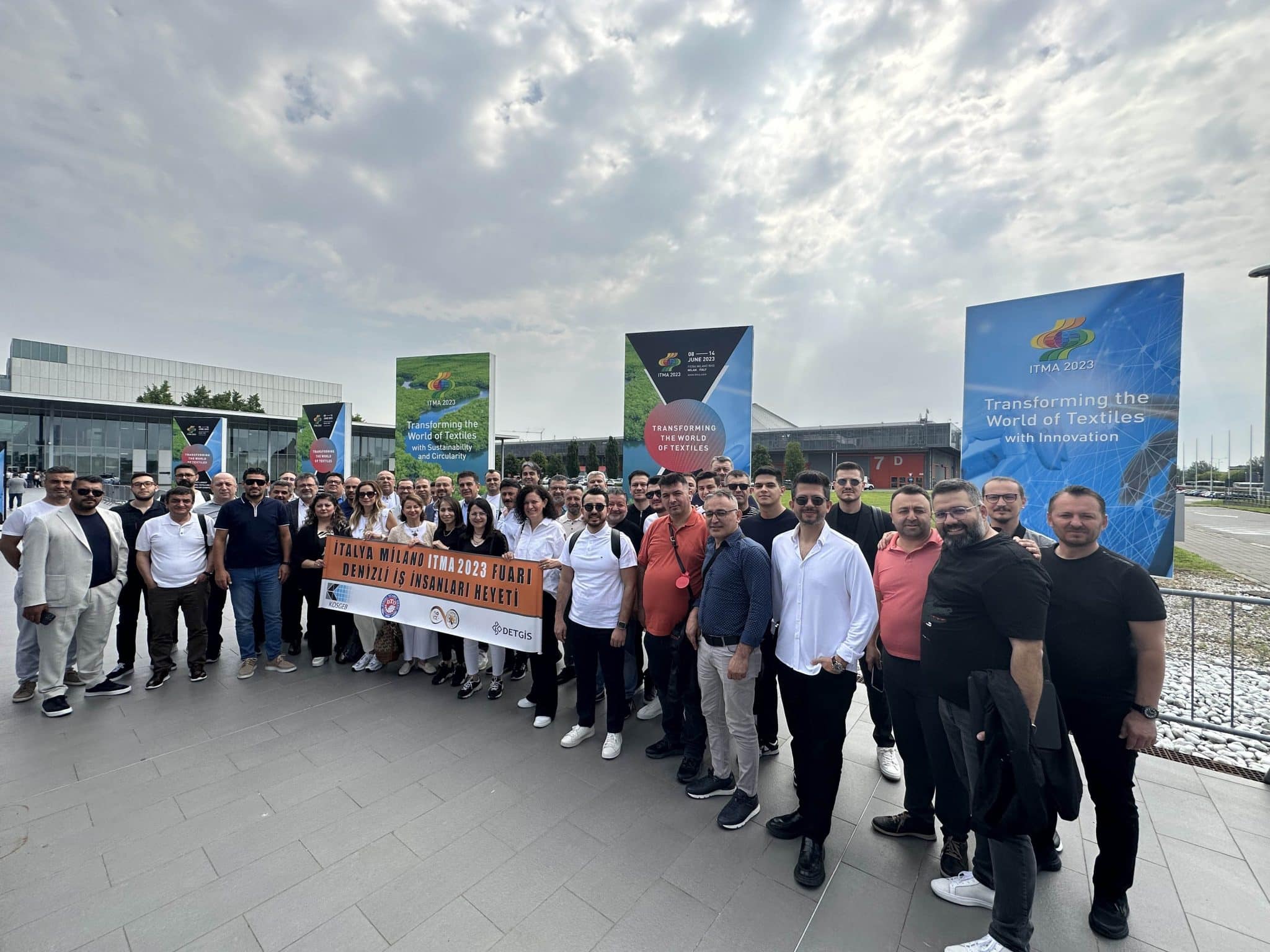 DTO, 185 Kişilik Heyetle İtalya ITMA Fuarında…