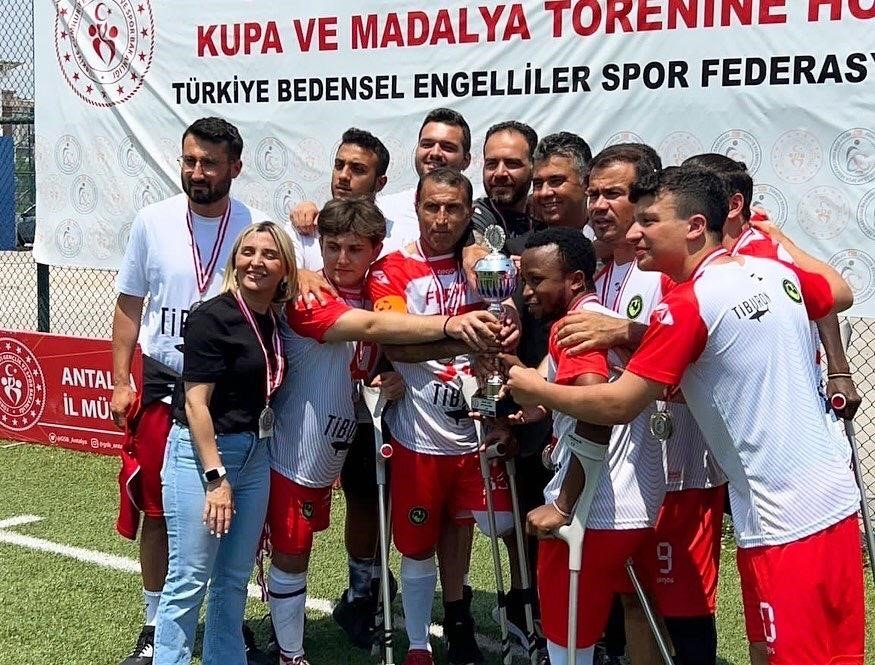 Denizli Ampute Futbol Takımı, Süper Lige Yükseldi…
