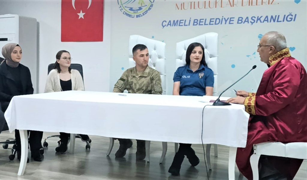 Jandarma ile Polisin Aşkı, Nikah Masasında Bitti...